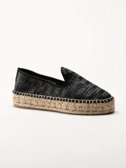 Alberville - Vida Tarifa Copete - Svarta espadrillos
