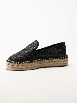 Alberville - Vida Tarifa Copete - Svarta espadrillos