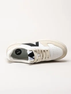 ARKK Copenhagen - Uncover - Vita skinnsneakers med mockadetaljer