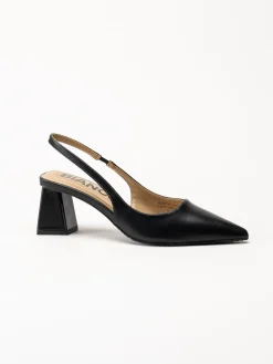 Bianco - Biamaralyn - Svarta slingback pumps