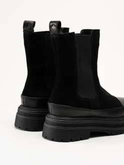 Canada Snow - Mount Caia - Svarta boots i mocka