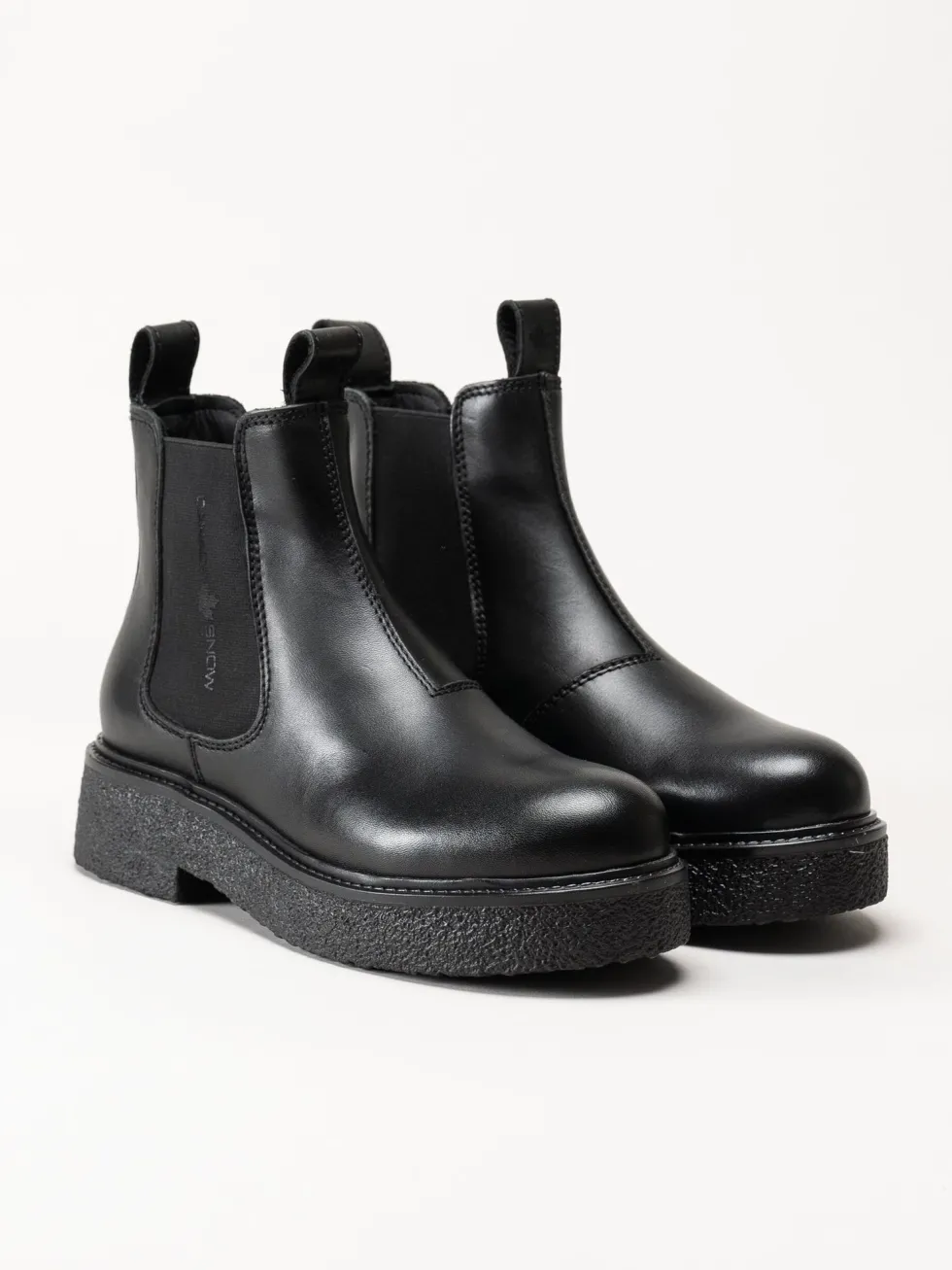 Canada Snow - Mount Vail Lea - Svarta ullfodrade boots i skinn