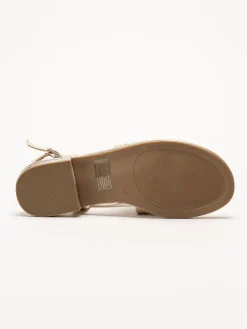 Caprice - Guldfärgade sandaler