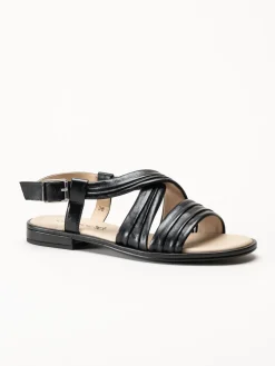 Caprice - Svarta sandaler