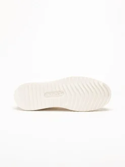 Caprice - Vita broderade sneakers