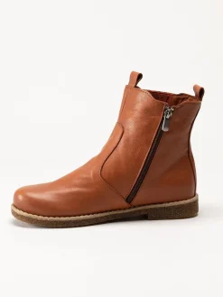 Charlotte of Sweden - Bruna boots i skinn