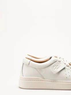 Clarks - Craft Swift - Vita sneakers i skinn