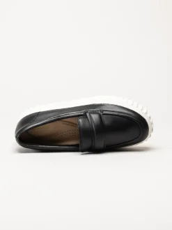 Clarks - Mayhill Cove - Svarta lågskor i skinn