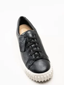 Clarks - Mayhill Walk - Svarta sneakers i skinn