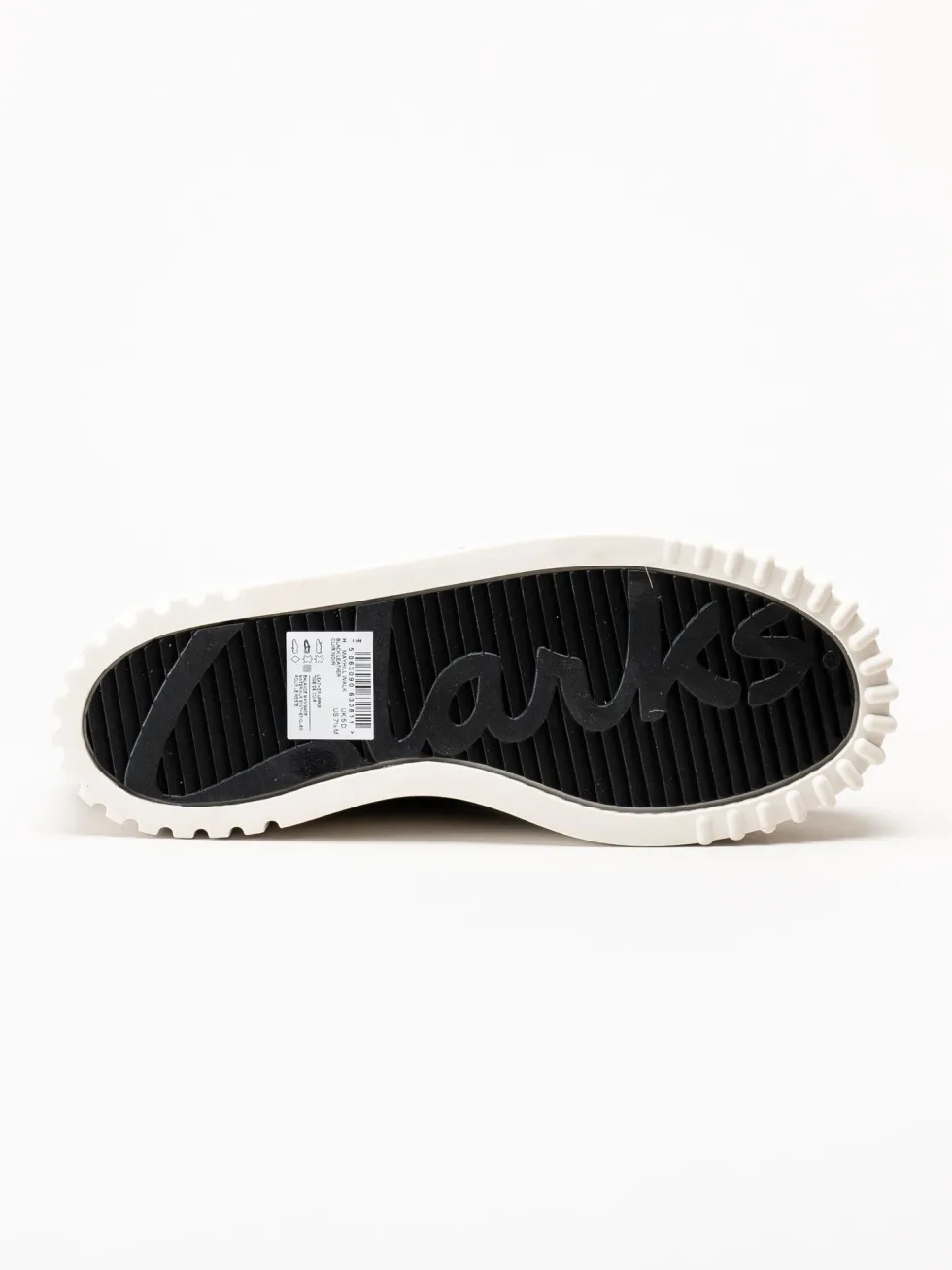 Clarks - Mayhill Walk - Svarta sneakers i skinn