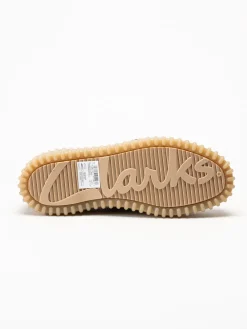Clarks - Torhill Boat - Mörkbruna snörskor i mocka