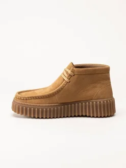 Clarks - Torhill Moss D - Bruna kängor i nubuck