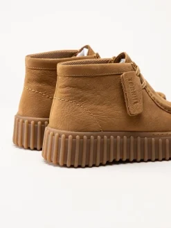Clarks - Torhill Moss D - Bruna kängor i nubuck