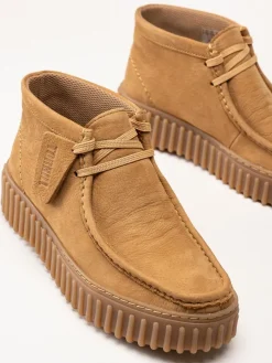 Clarks - Torhill Moss D - Bruna kängor i nubuck