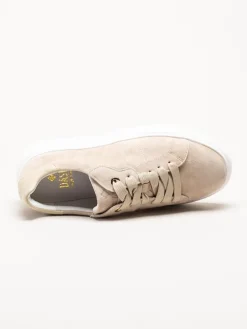 Dasia - Ardisia - Beige sneakers i mocka