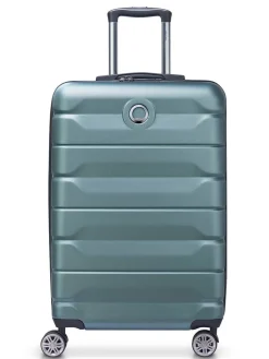 Delsey - Air Armour 68 Expandable - Ljusgrön resväska expanderbar