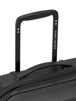 Delsey - Anvers Val Tr Ext 4dr 65.5 - Svart matt expanderbar resväska