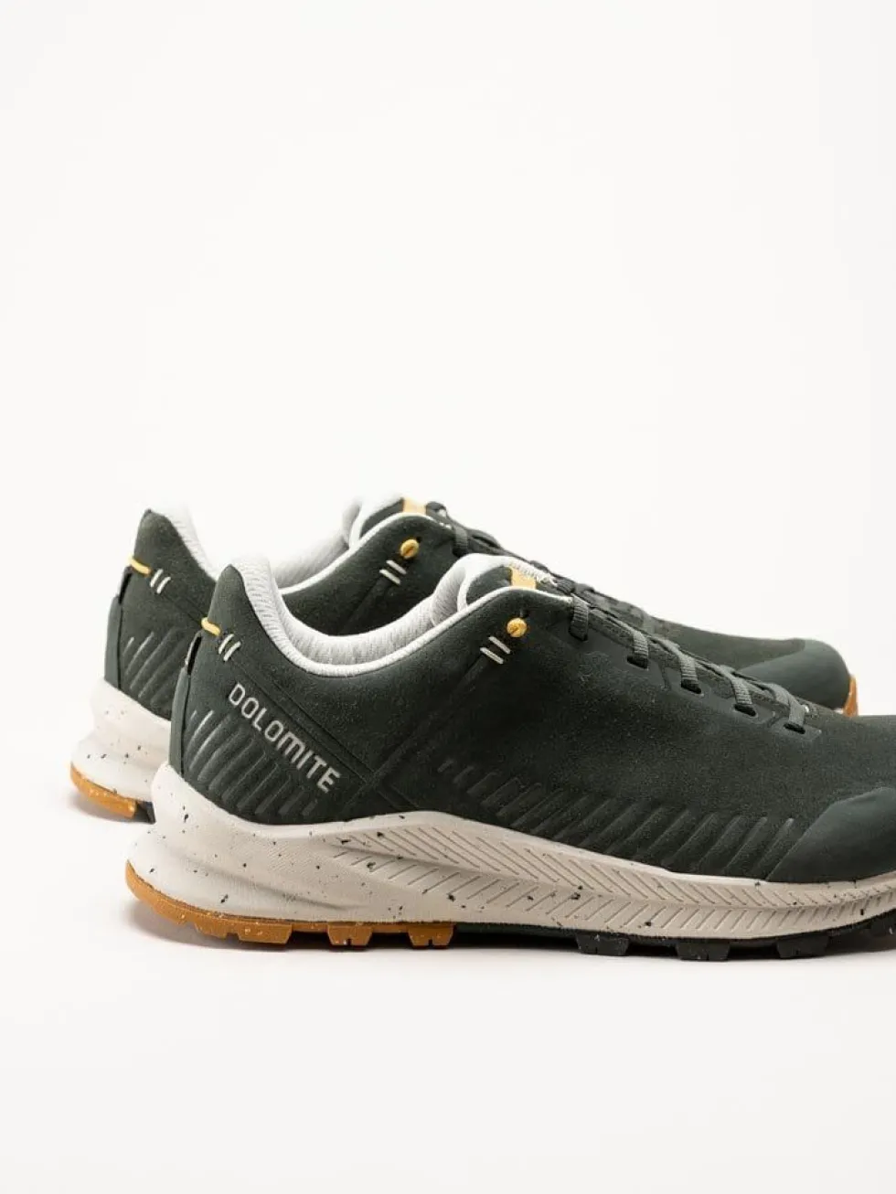 Dolomite - Carezza leather Mens - Gröna promenadskor i mocka