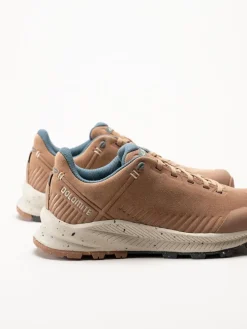 Dolomite - Carezza leather Wms - Ljusrosa vandringsskor i mocka