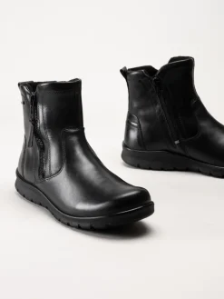 Ecco - Babett Gtx - Svarta kängor med Gore-Tex