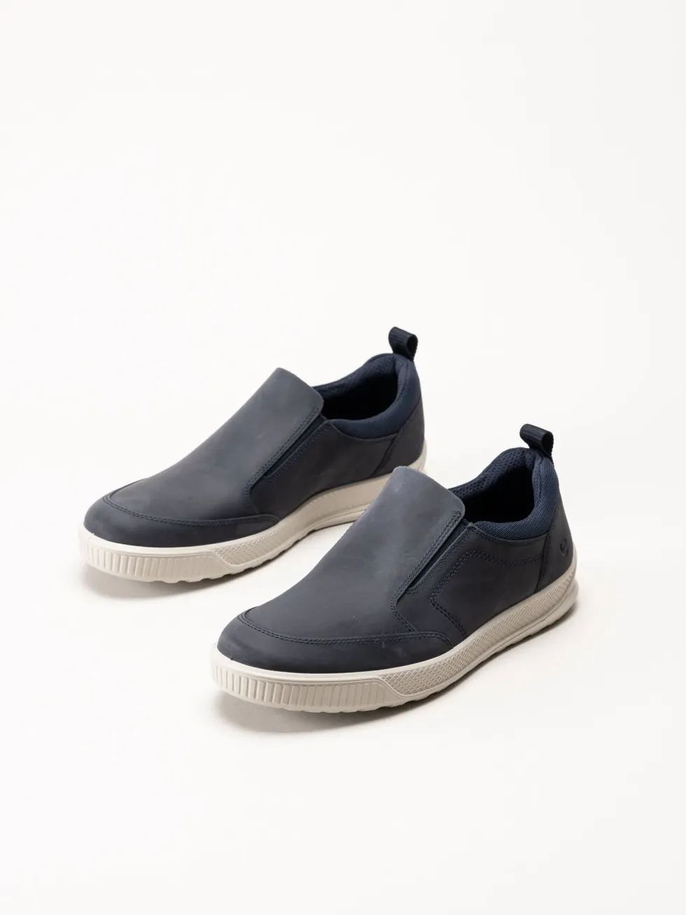 Ecco - Byway M Slip-On - Mörkblå slip on skor