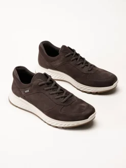 Ecco - Exostride Low GTX - Bruna promenadskor med Gore-Tex