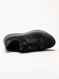 Ecco - Exostride - Svarta sportiga sneakers med Gore-Tex