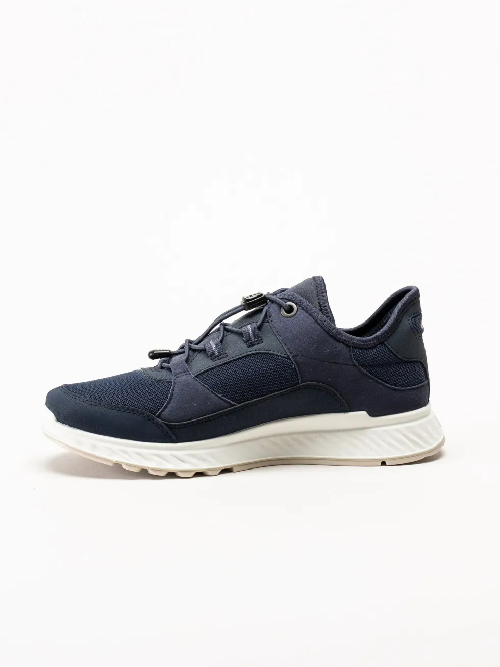 Ecco - Exostride W Low Gtx - Mörkblå sneakers i mesh