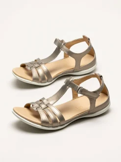 Ecco - Flash - Guldfärgade sandaler
