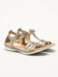 Ecco - Flash - Guldfärgade sandaler