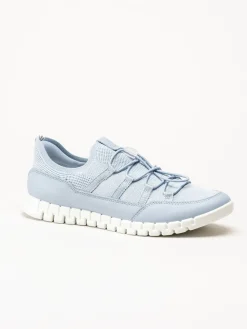 Ecco - Gruuv Lite - Ljusblå sneakers i mesh