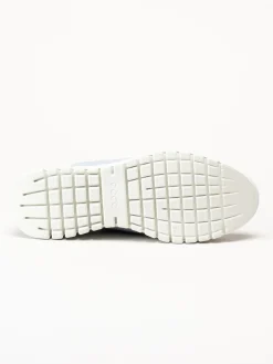 Ecco - Gruuv Lite - Ljusblå sneakers i mesh