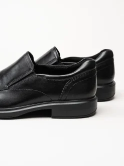 Ecco - Helsinki 2 M Slip On - Svarta slip on i skinn