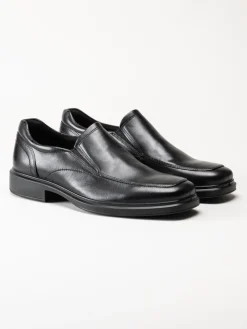 Ecco - Helsinki 2 M Slip On - Svarta slip on i skinn