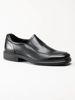 Ecco - Helsinki 2 M Slip On - Svarta slip on i skinn