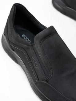 Ecco - Irving - Svarta slip on skor