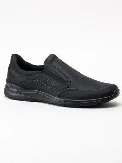 Ecco - Irving - Svarta slip on skor