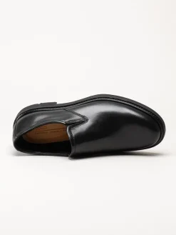 Ecco - London M Slip on - Svarta slip on skor i skinn