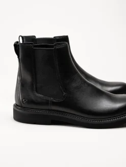 Ecco - Metro London Chelsea - Svarta chelsea boots i skinn