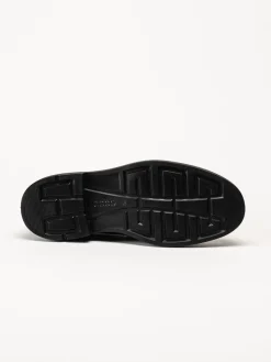 Ecco - Metropole London - Svarta loafers i skinn
