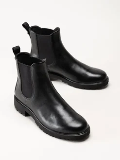 Ecco - Metro Vienna Chelsea - Svarta chelsea boots i skinn