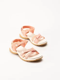 Ecco - Offroad Roam W Lea - Korallrosa sandaler i nubuck