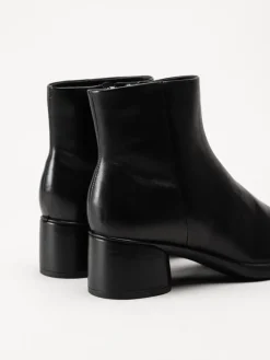 Ecco - Sculpted 35 Clean - Svarta stövletter i skinn
