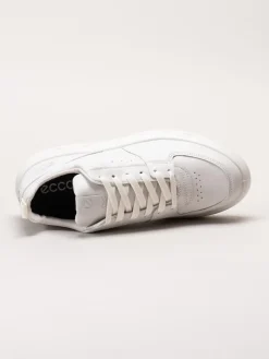 Ecco - Street 720 W - Vita sneakers i skinn