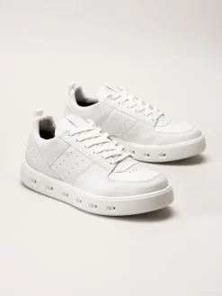 Ecco - Street 720 W - Vita sneakers i skinn