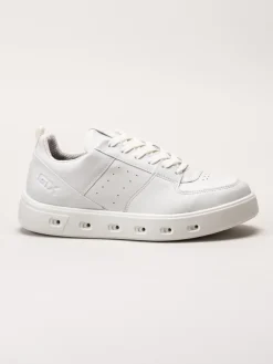Ecco - Street 720 W - Vita sneakers i skinn