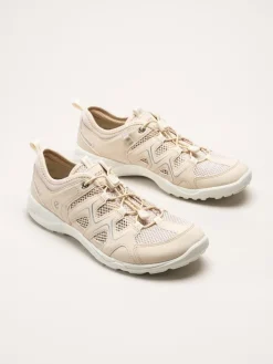 Ecco - Terracruise Lt - Ljusbeige luftiga sneakers