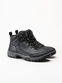 Ecco - Xpedition III WP - Svarta vandringskängor i oljad nubuck