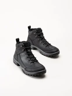Ecco - Xpedition III WP - Svarta vandringskängor i oljad nubuck