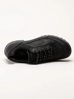 Ecco - Xpedition WP - Svarta promenadskor i oljad nubuck